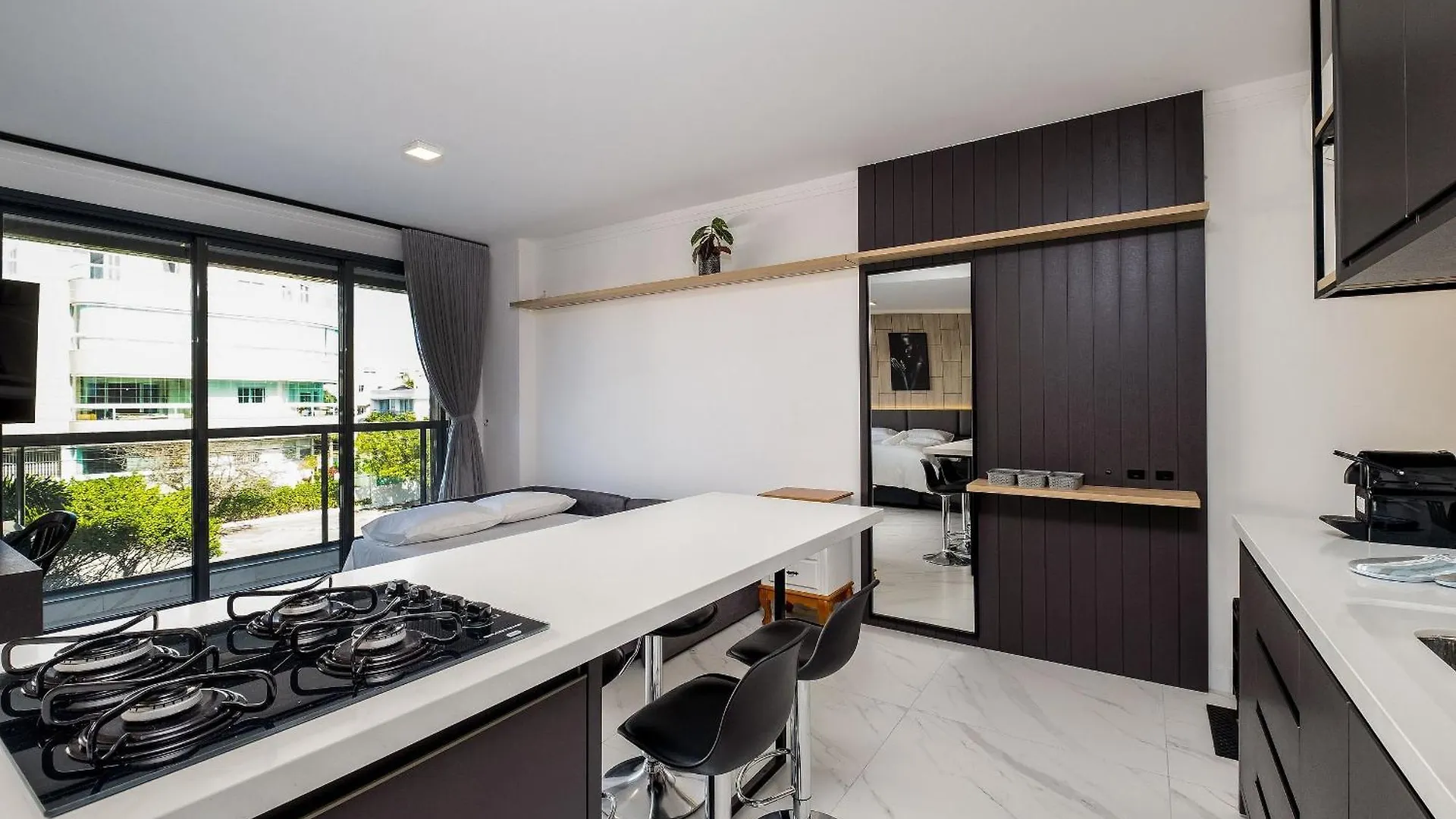 Apartmán Studio Alto Padrao Pe Na Areia Em Floripa Irb205 Florianópolis