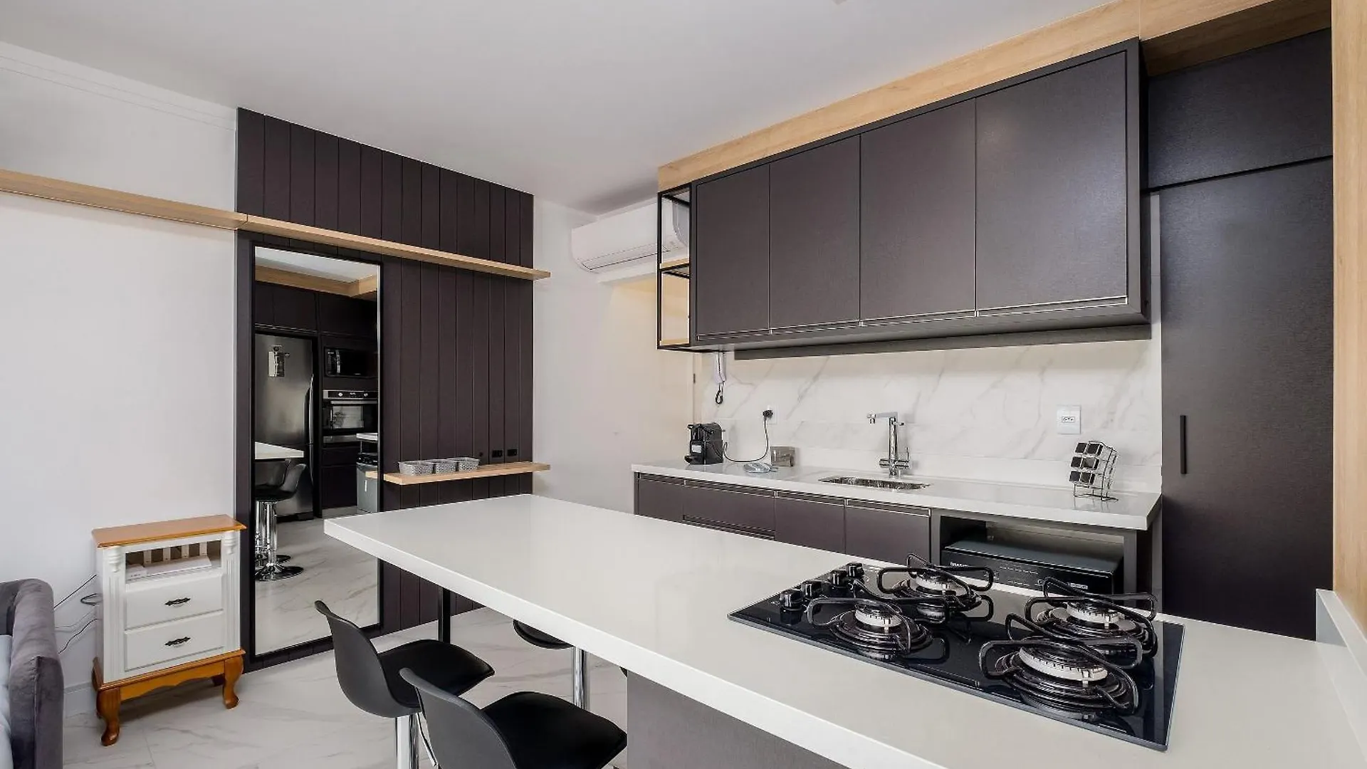 Apartmán Studio Alto Padrao Pe Na Areia Em Floripa Irb205 Florianópolis Brazílie